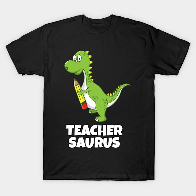 Teacher Saurus Squad Team Academe Greatness Educators Legacy Design Gift Idea T-Shirt by c1337s